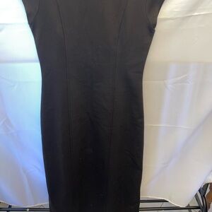Entro Black Fitted Sheath Dress | Small | Like New